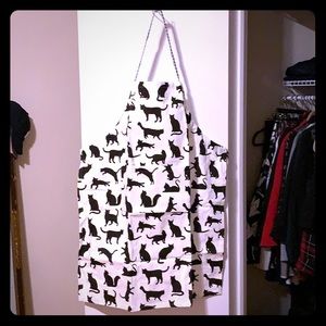 Never worn Cooking Apron - Great holiday gift for a cat lady!!!